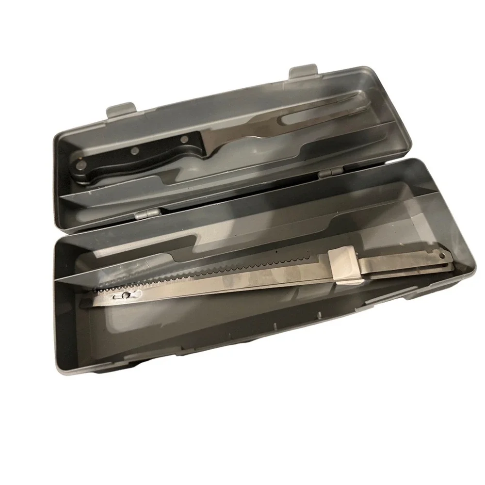 Hamilton Beach Electric Knife Carving Set with‎ Storage Case and Fork